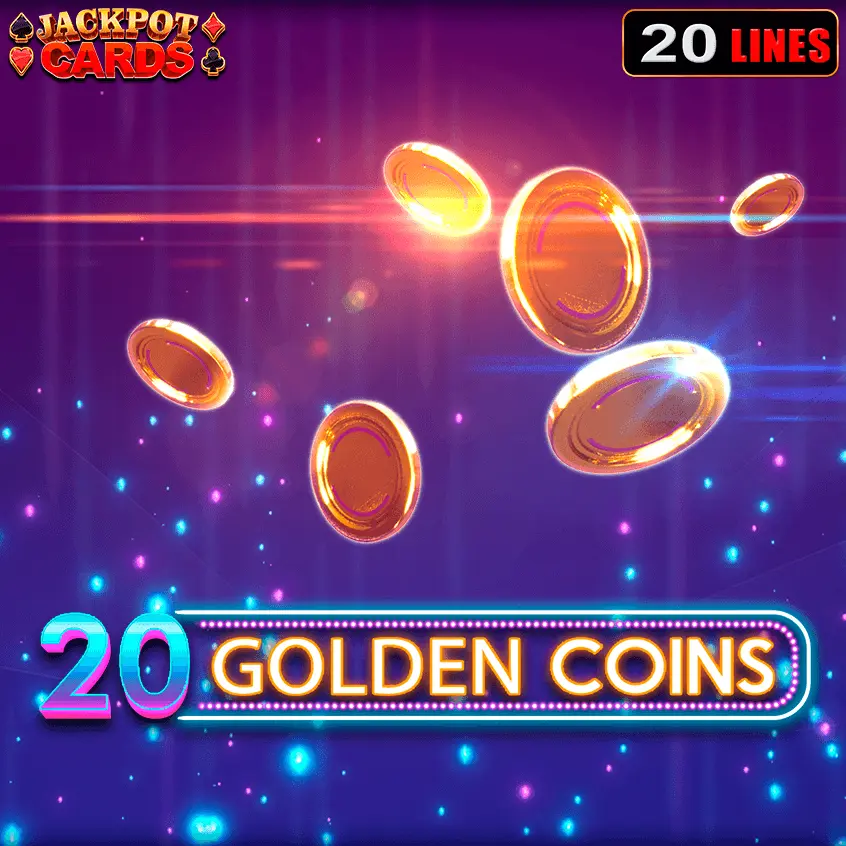 20 Golden Coins — gaming machine in the Allwin catalogue