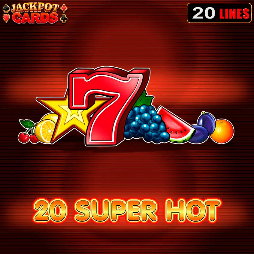 20 Super Hot — gaming machine in the Allwin catalogue